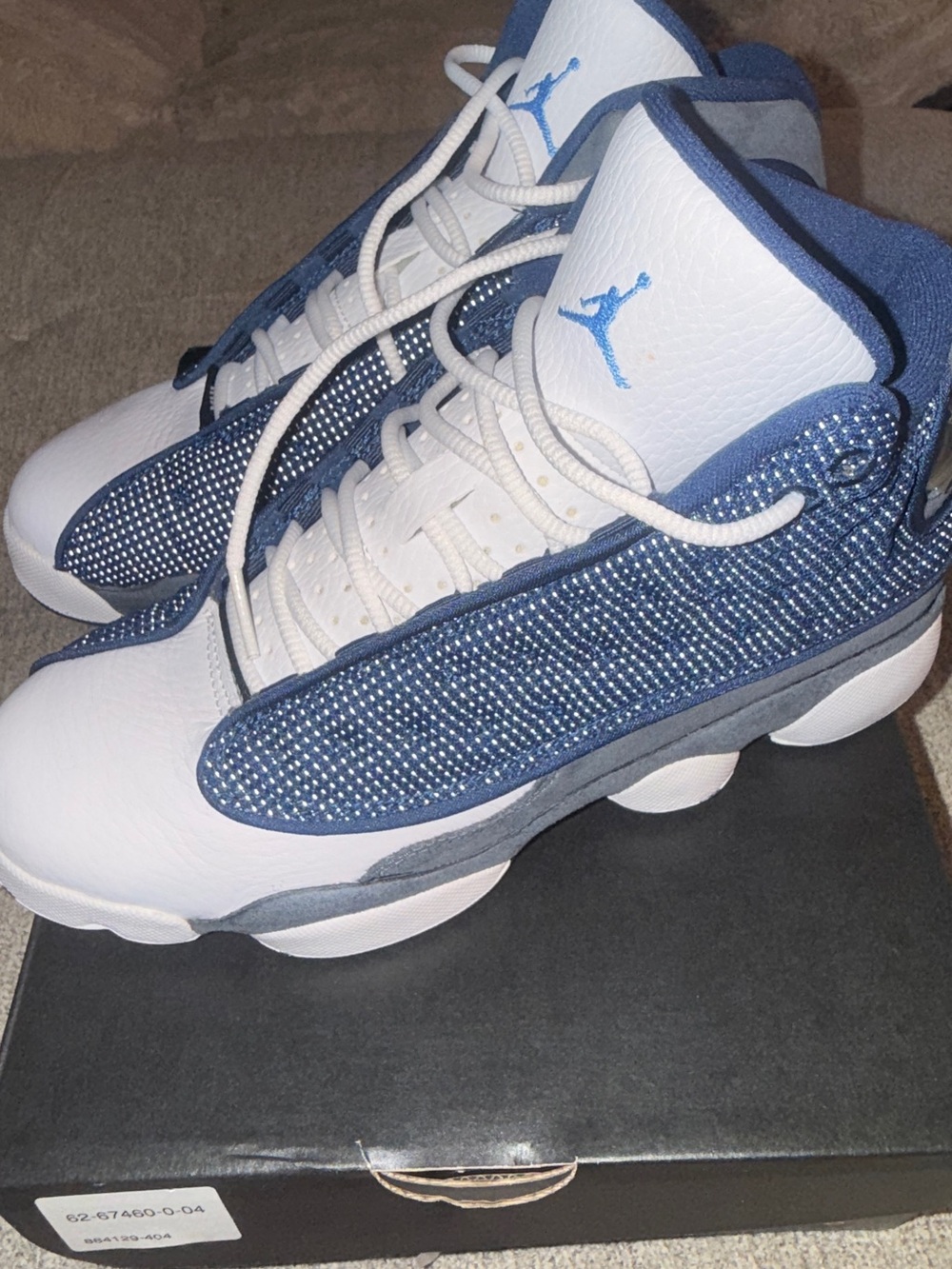 Air Jordan 13 RETRO (GS) Navy University Blue